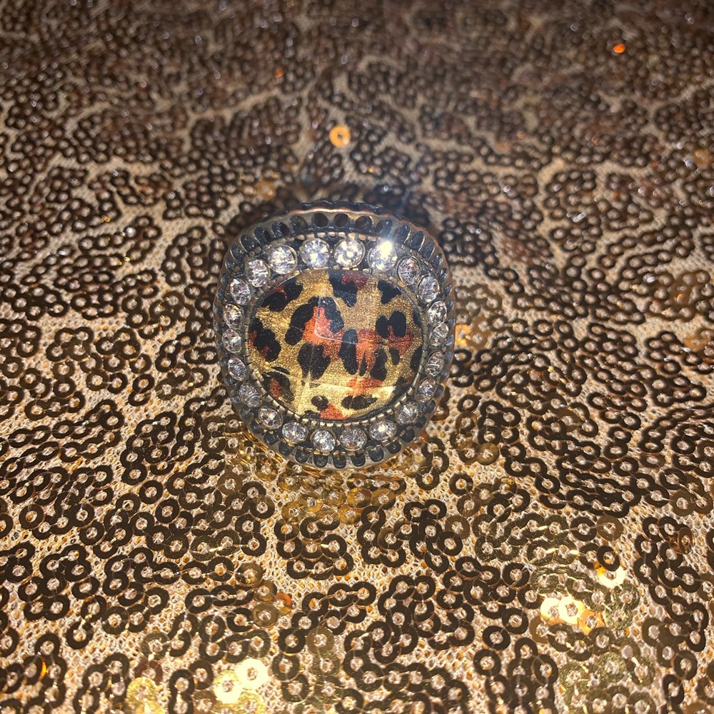 Cheetah Print Ring